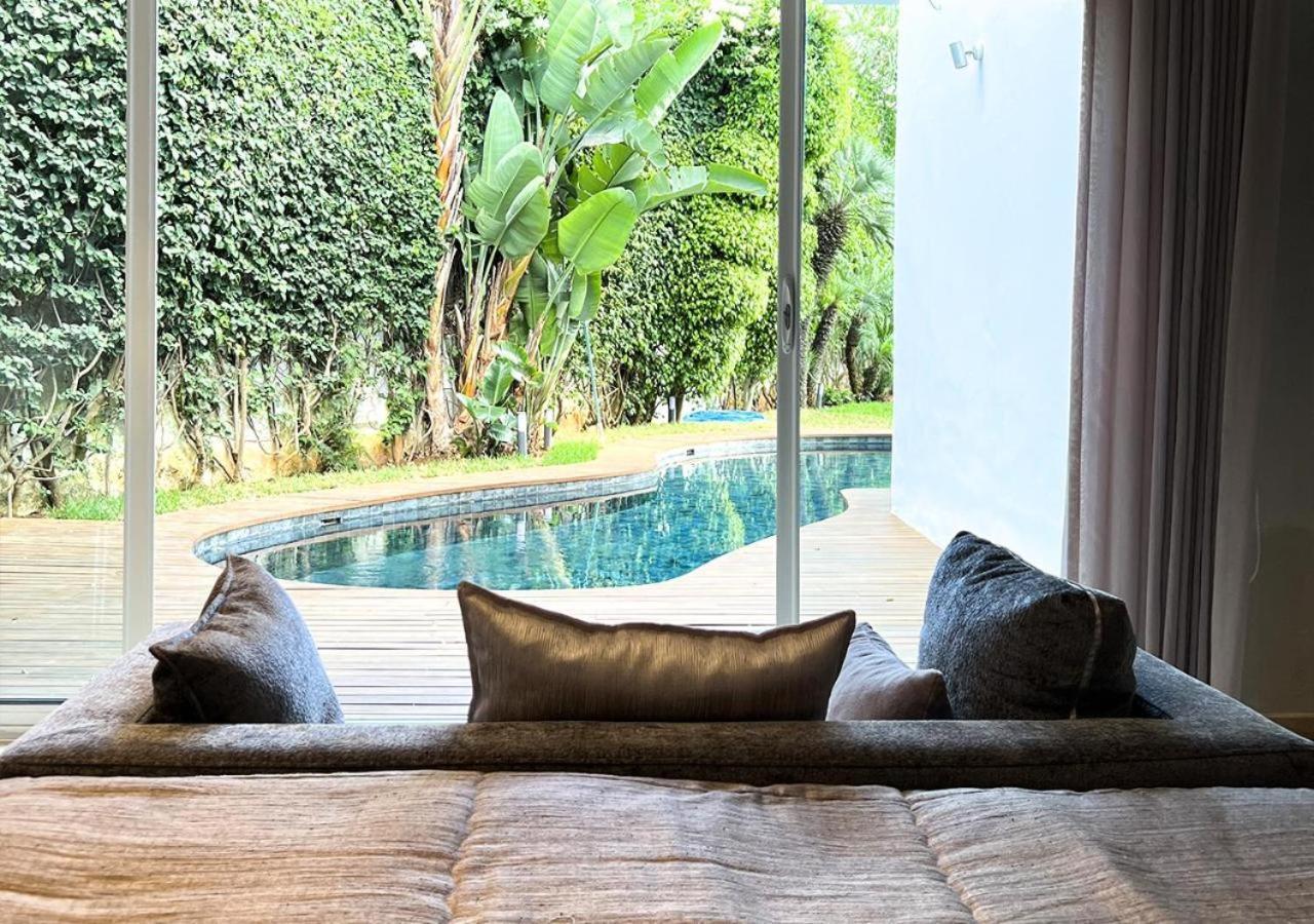 Villa De Luxe Avec Piscine Privee Au Coeur De Casablanca, Maroc Exteriör bild